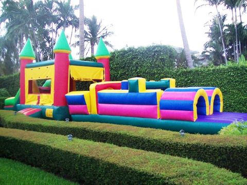 3 in 1 Bouncer and Small Obstacle rental
