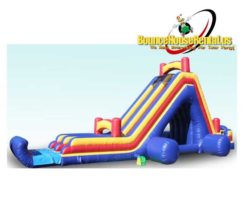 Big Double Dry Slide rental in Miami, Broward and Palm Beach
