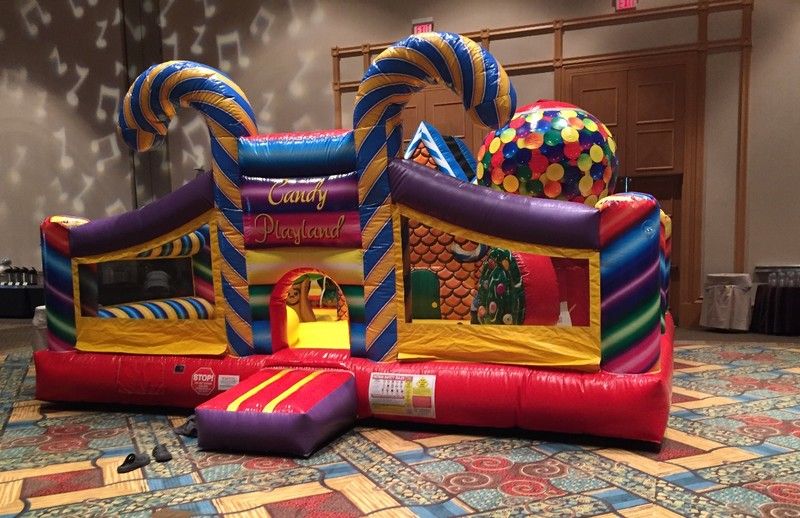 Candy Land Bounce House rental in Miami, Broward and Palm Beach