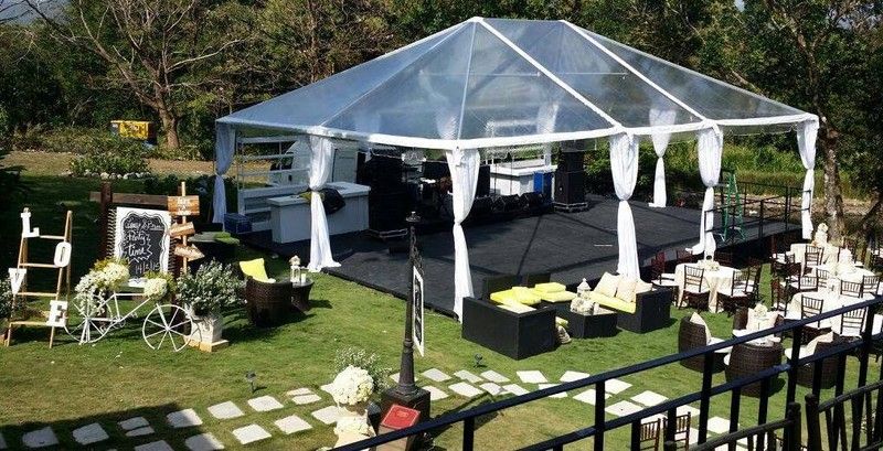 Clear Tent rental in Miami, Broward and Palm Beach