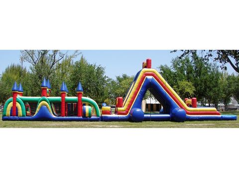 Enormous Inflatable Obstacle Course rental