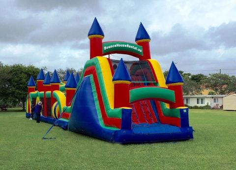 Huge Inflatable Obstacle Course rental