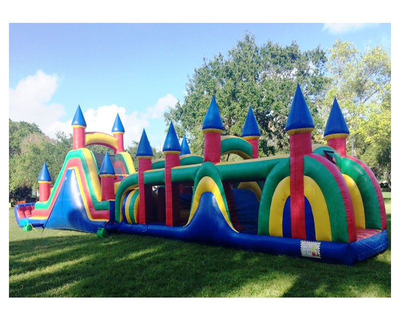Huge Obstacle Course rental in Miami, Broward and Palm Beach