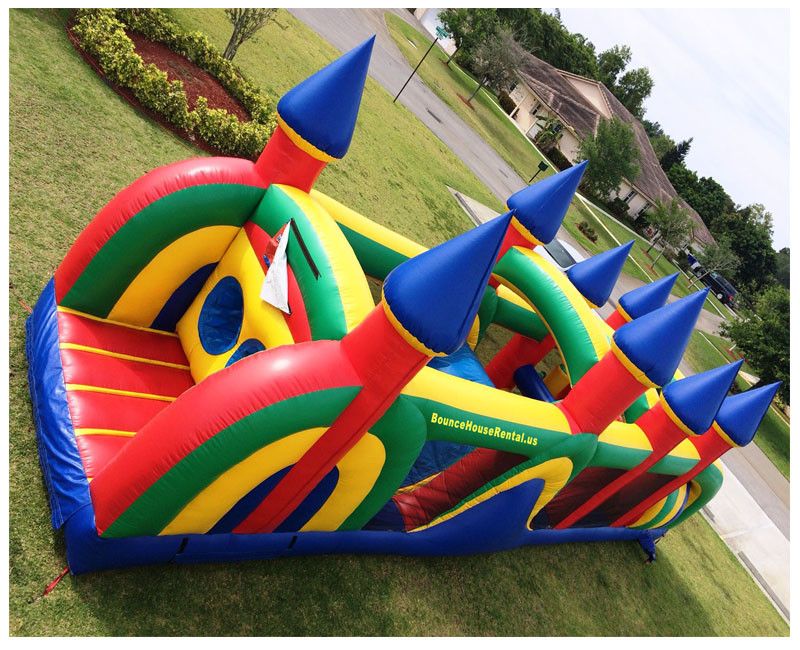 Inflatable Big Obstacle Course rental in Miami, Broward and Palm Beach