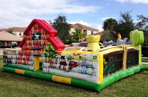 Inflatable Farm rental
