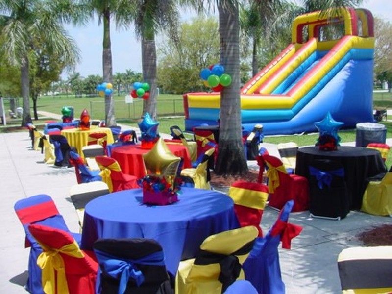 Multi Colors Decoration rental in Miami, Broward and Palm Beach