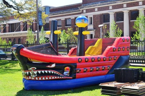 Pirate Ship Bounce House rental