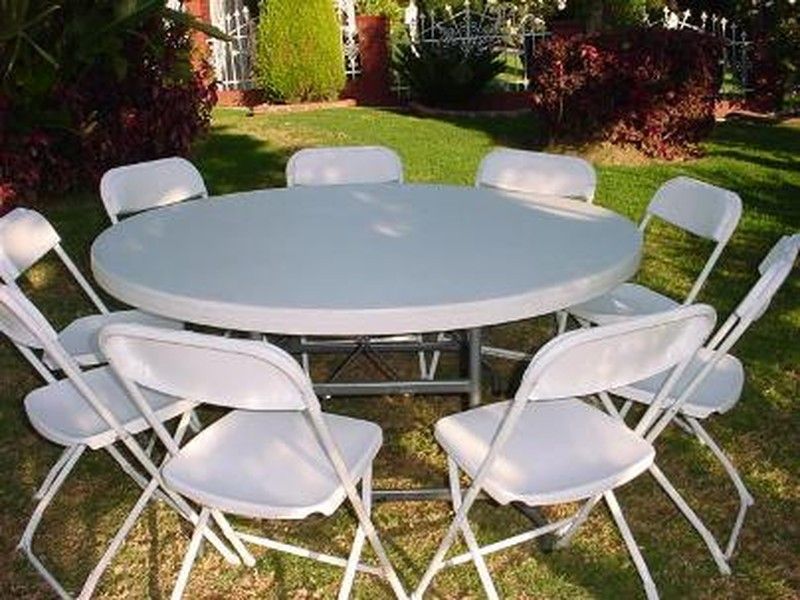 Round Tables rental in Miami, Broward and Palm Beach