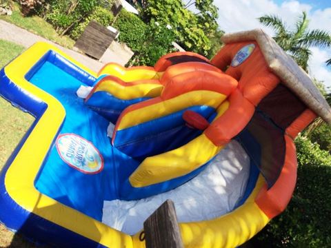Splash Island Water Slider rental in Miami
