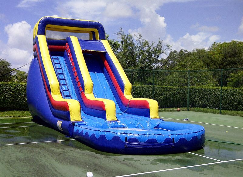 Sunny Water Slide rental in Miami, Broward and Palm Beach
