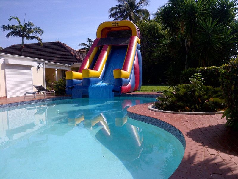 Sunny Water Slide (without pool) rental in Miami, Broward and Palm Beach