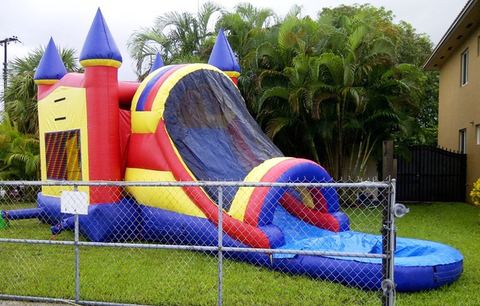 Super Bounce House Water Slide rental
