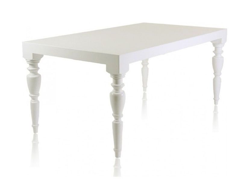 White Baroque Wedding Tables rental in Miami, Broward and Palm Beach